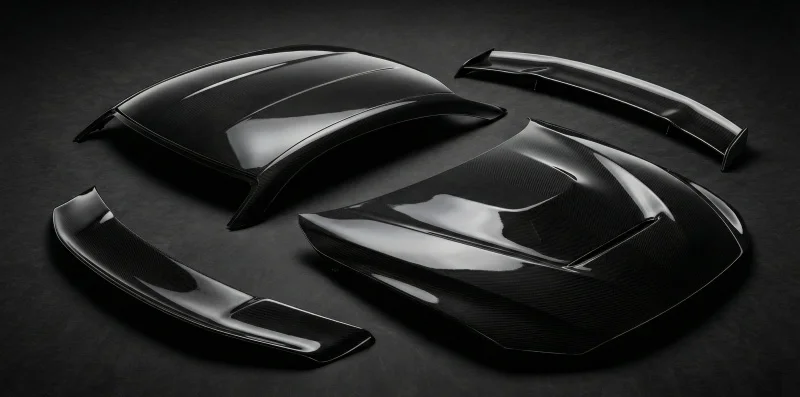 视觉级碳纤维车顶