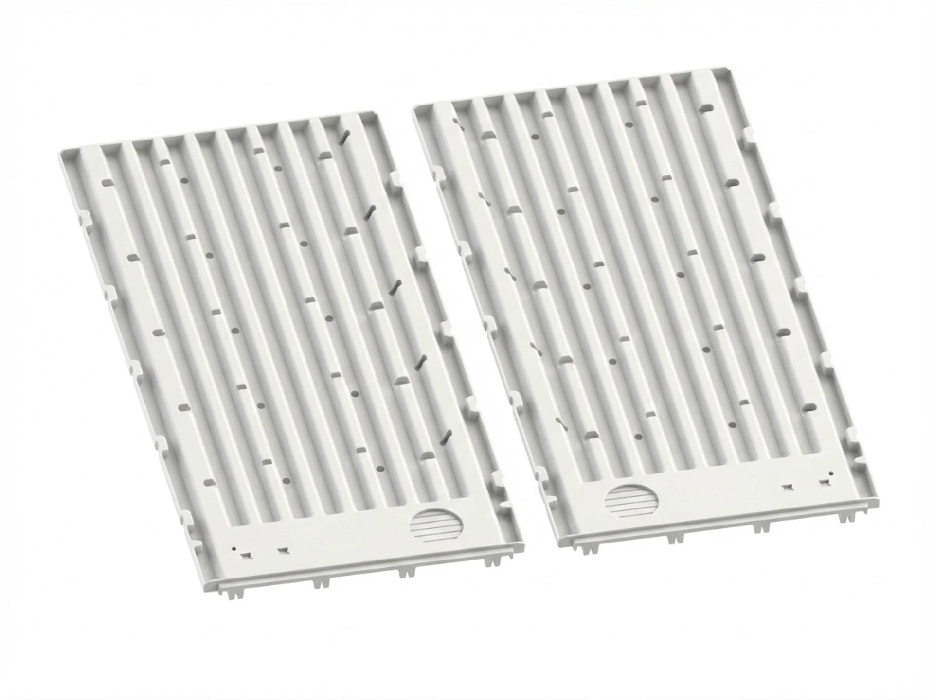 储能基站左右侧板