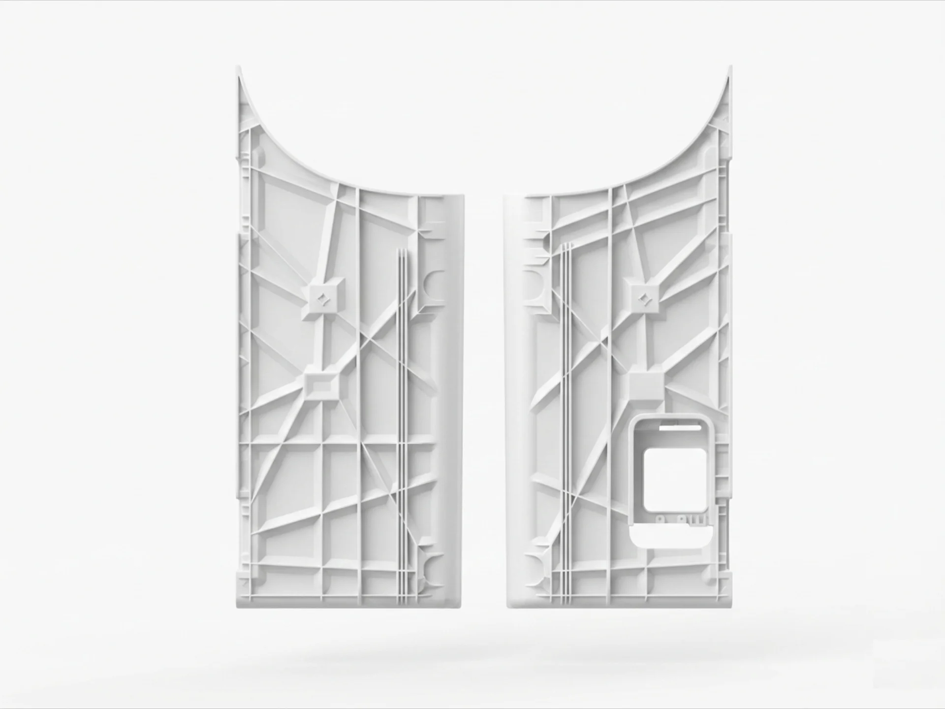 左右换电外饰盖板