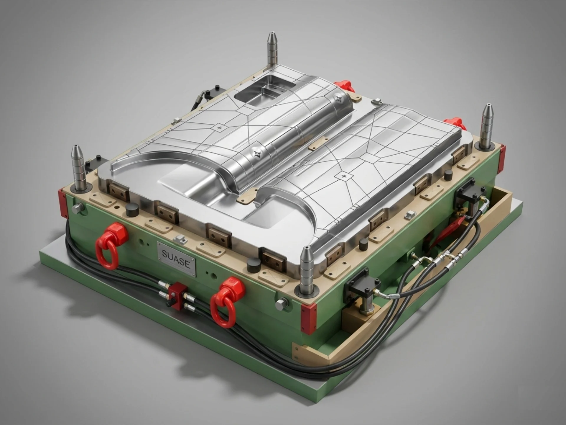 左右换电外饰盖板